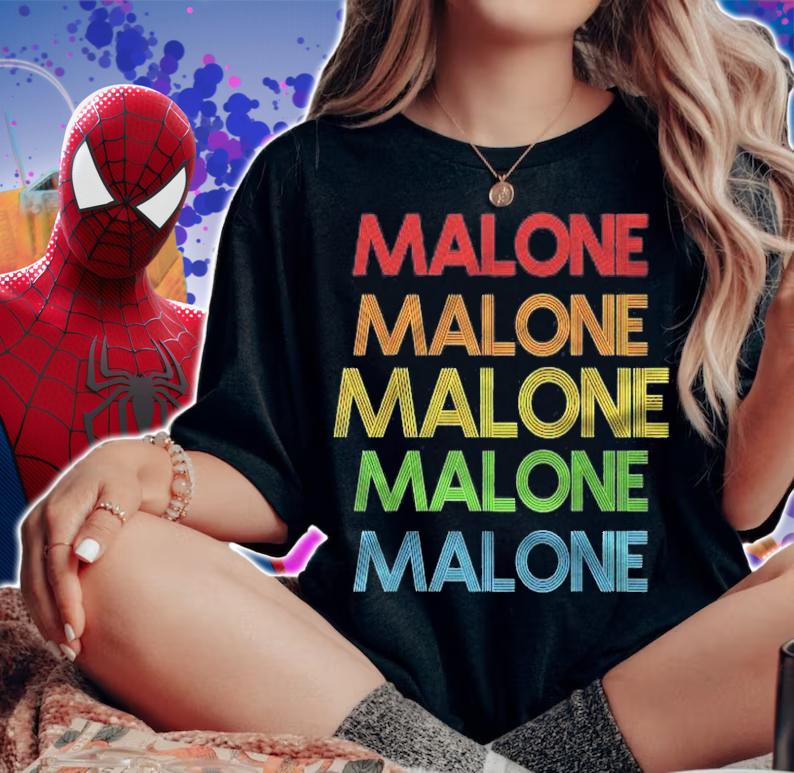Malone Name Personalized Custom Gift Shirt woman shirt