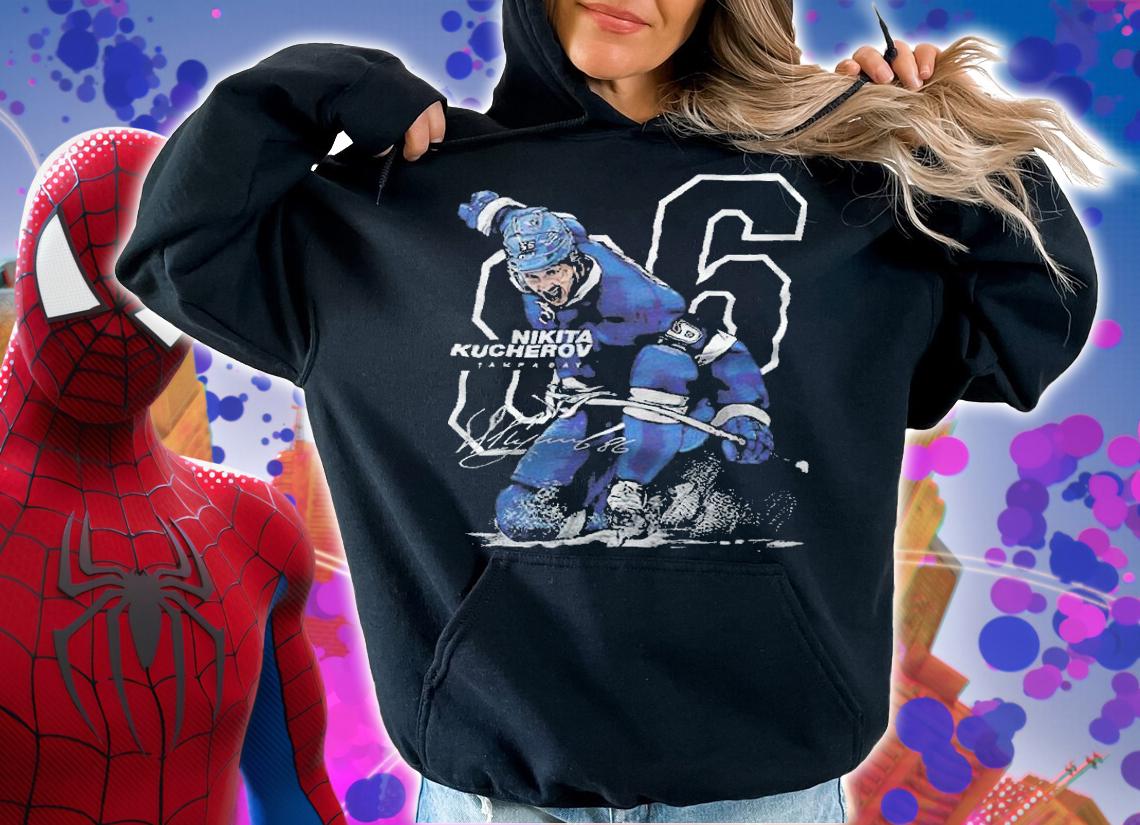 Nikita Kucherov 86 Tampa Bay Lightning signature T-shirt hoodie