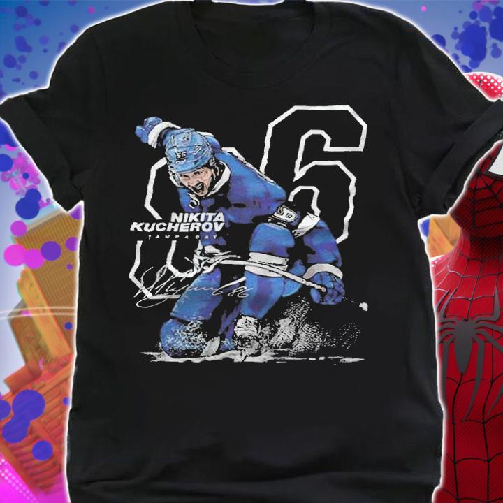 Nikita Kucherov 86 Tampa Bay Lightning signature T-shirt shirt