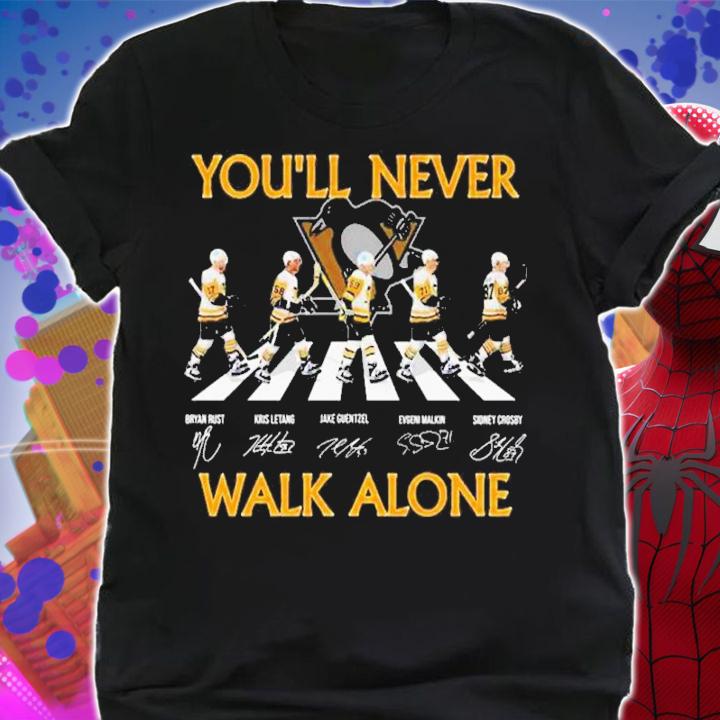 Pittsburgh Penguins You'll Never Walk Alone Abbey Road Signatures Shirt shirt