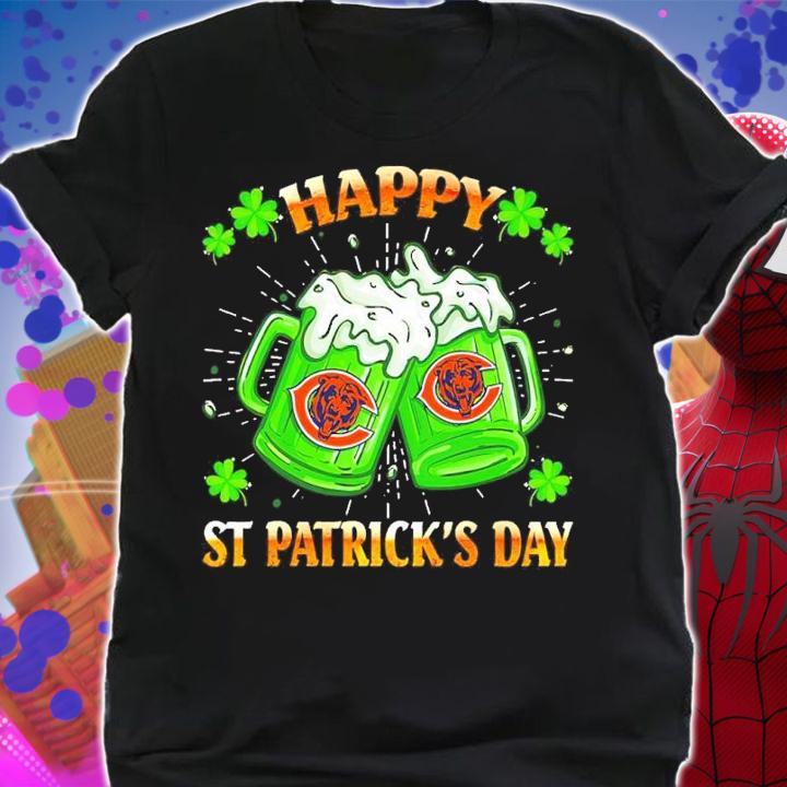 Chicago Bears Happy St Patrick's Day Shirt shirt