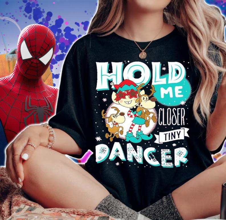 Elf Hold Me Closer Tiny Dancer Christmas Shirt woman shirt
