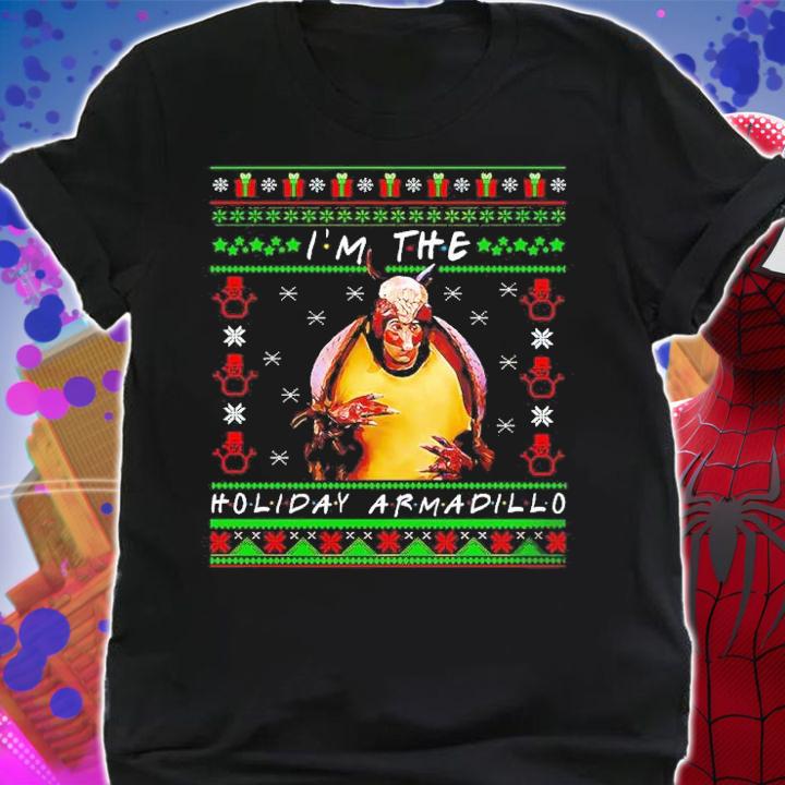 Friends I'm The Holiday Armadillo Ugly Christmas Shirt shirt