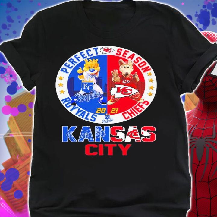 Kansas City Perfect Royals Season Chiefs 2021 Shirt shirt