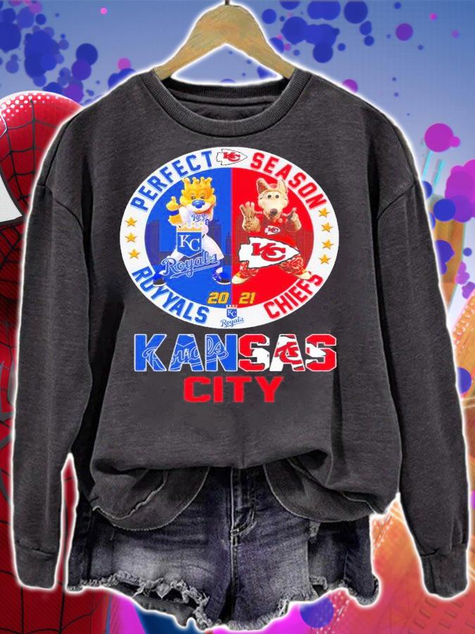 Kansas City Perfect Royals Season Chiefs 2021 Shirt sweatshirt