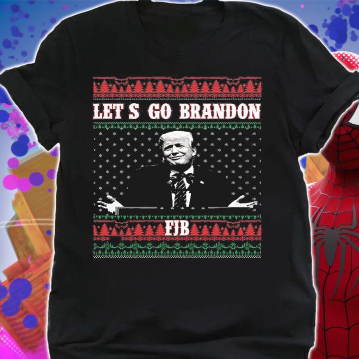 Let's Go Brandon Merry Christmas FJB Pro Trump T-shirt shirt