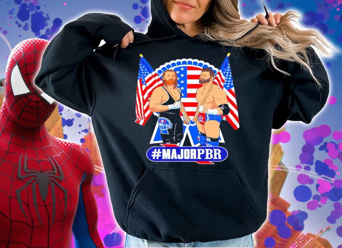 Major Wrestling Figure Podcast #MAJORPBR USA Shirt