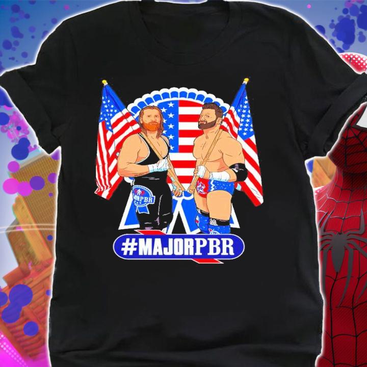 Major Wrestling Figure Podcast #MAJORPBR USA Shirt
