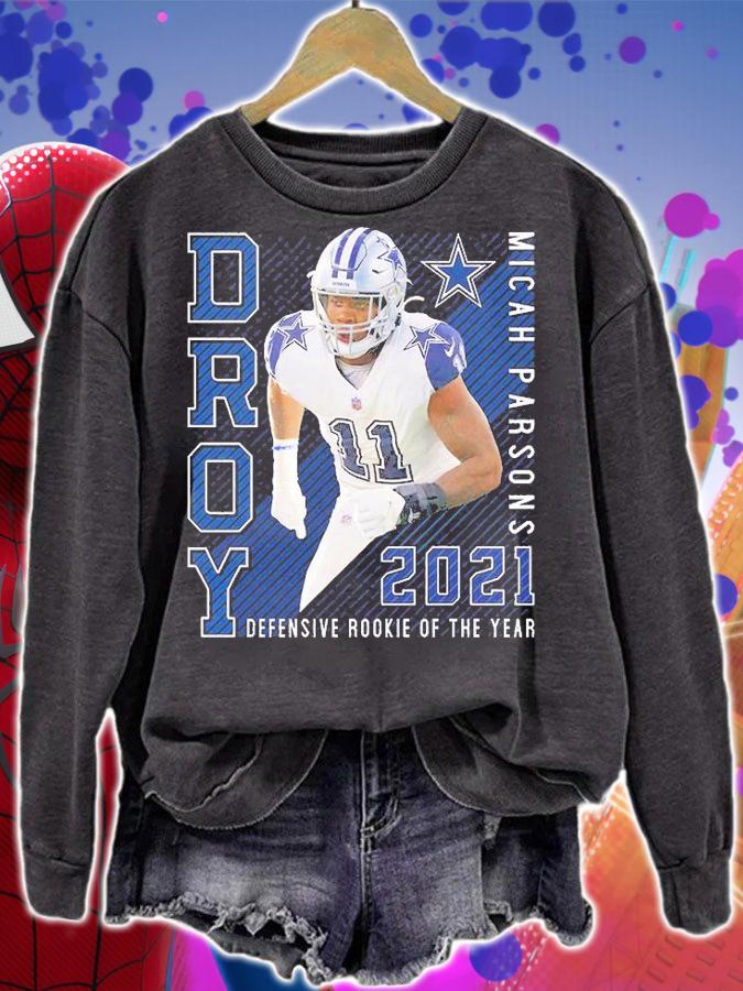 Micah Parsons Dallas Cowboys 2021 NFL Defensive Rookie Of The Year T-Shirt sweatshirt