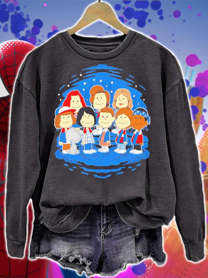 Peanuts Stranger Friends Shirt sweatshirt