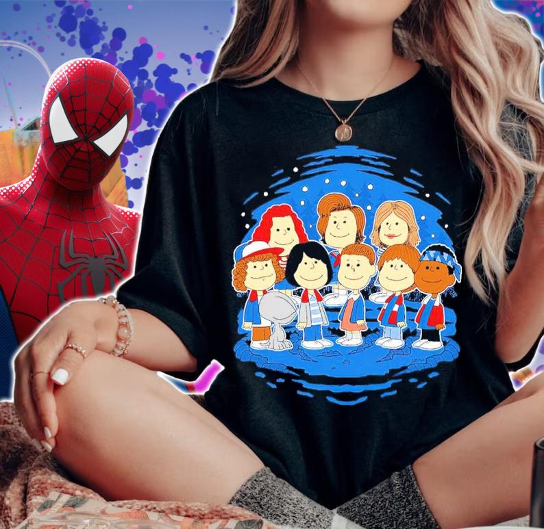 Peanuts Stranger Friends Shirt woman shirt