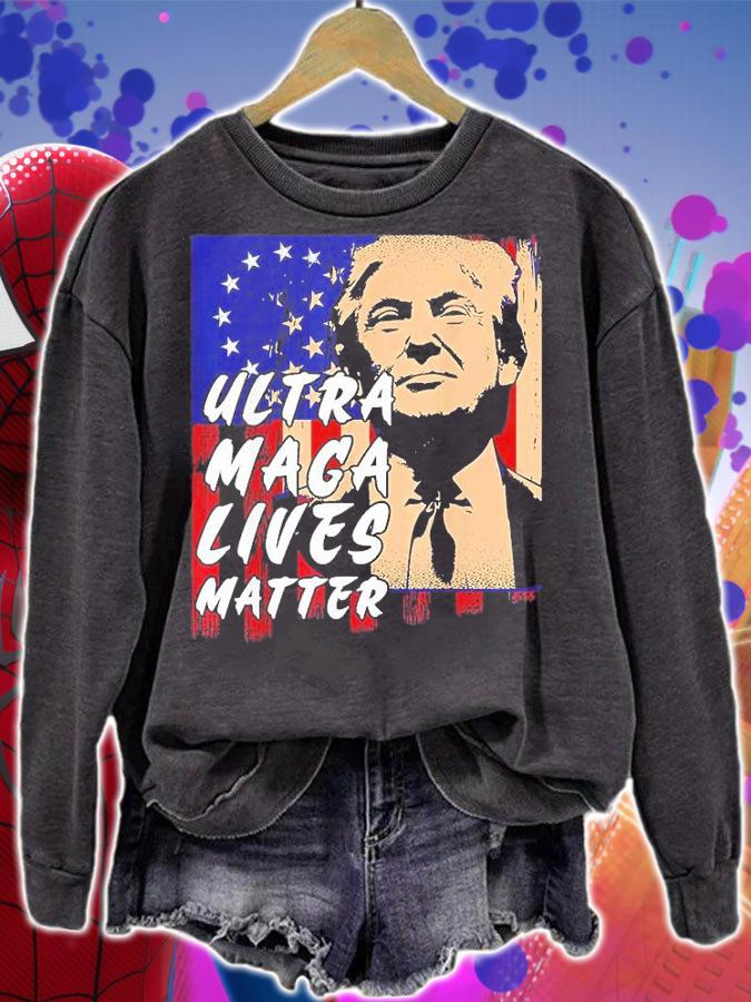 Ultra Maga Lives Matter Trump T-Shirt