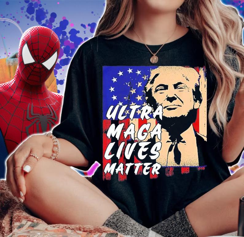 Ultra Maga Lives Matter Trump T-Shirt