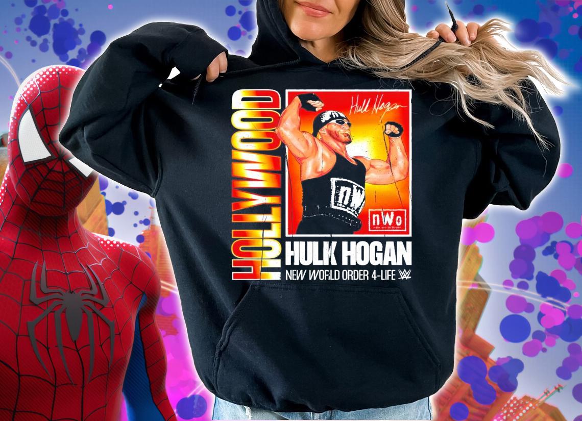 Hollywood Hulk Hogan New World Order 4 life signature shirt hoodie