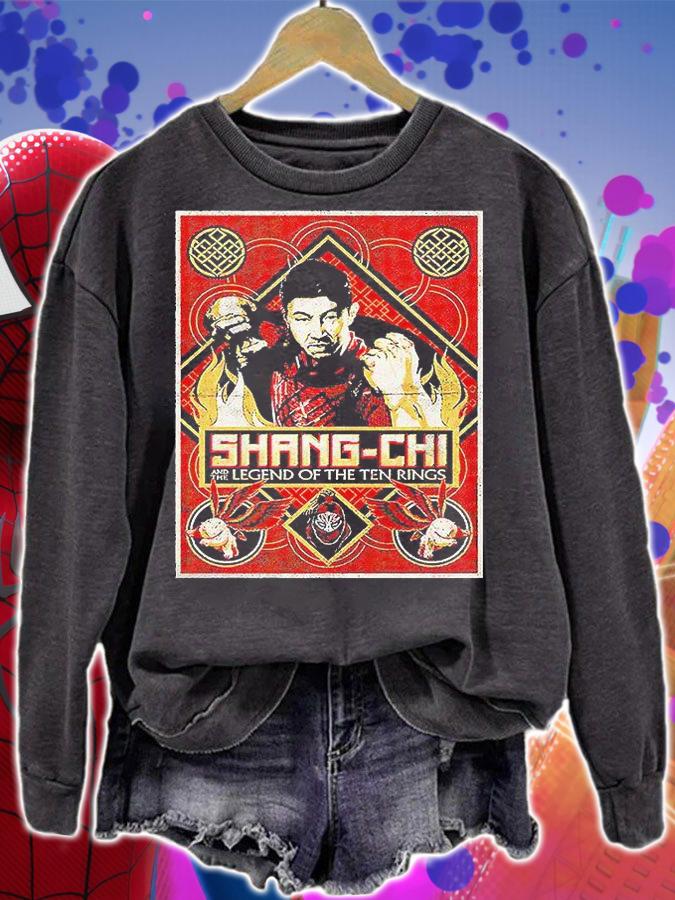 Marvel Studios Shang-Chi And The Legend Of The Ten Rings Defiance T-shirt