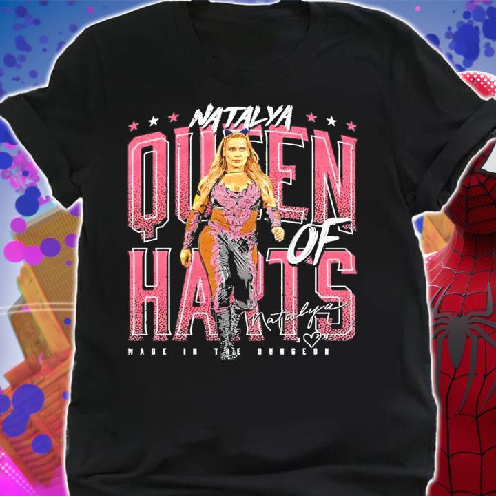 Natalya Queen of Harts siganture shirt shirt