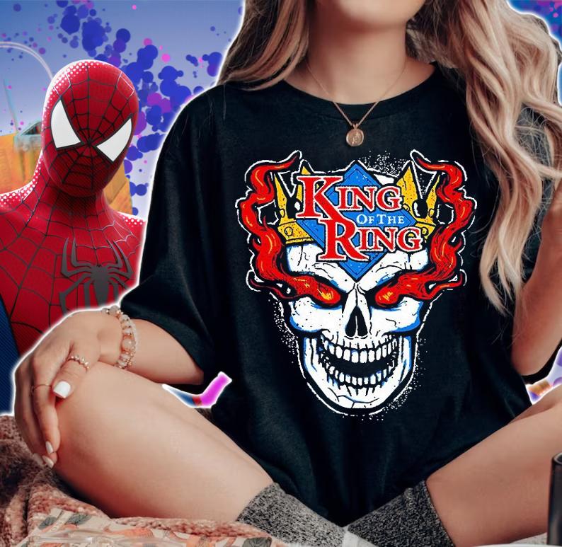 Premium stone Cold Steve Austin KOTR 1996 Skull King of the Ring shirt woman shirt