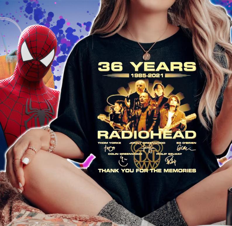 36 years 1985-2021 Radiohead signature thank you for the memories shirt-standard-scale-4_00x