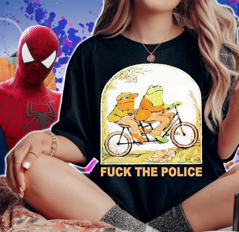 Frog and Toad fuck the Police T-shirt woman shirt
