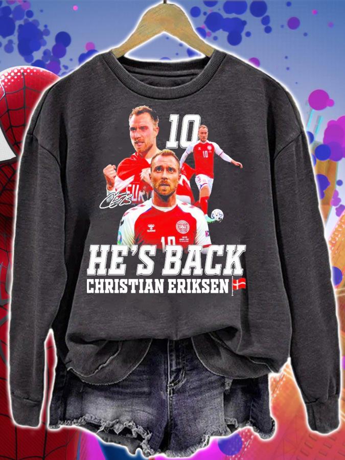 He's Back Christian Eriksen signature shirt