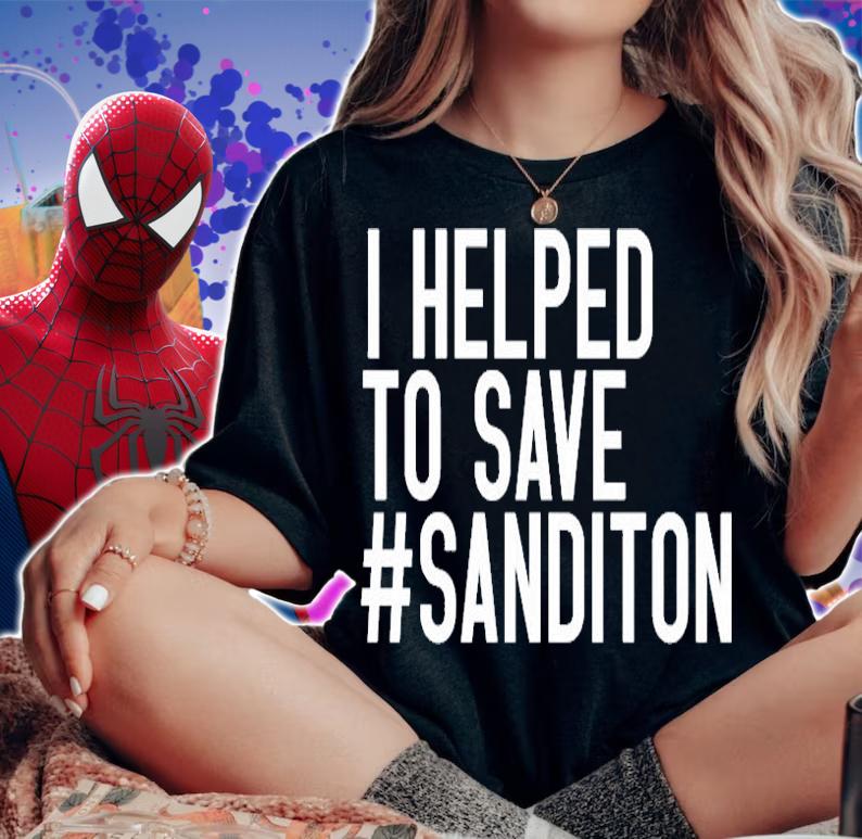 I Helped To Save Sanditon T-Shirt woman shirt