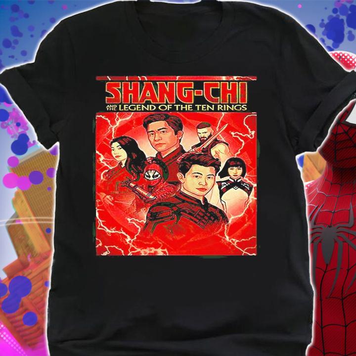 Marvel Studios Shang-Chi And The Legend Of The Ten Rings Comic Cover T-shirt