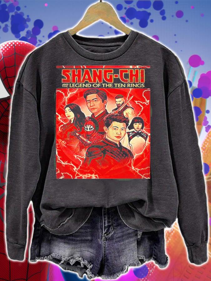 Marvel Studios Shang-Chi And The Legend Of The Ten Rings Comic Cover T-shirt