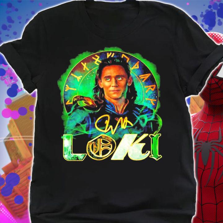 Official Loki Marvel signature shirt shirt