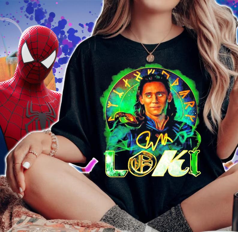 Official Loki Marvel signature shirt woman shirt
