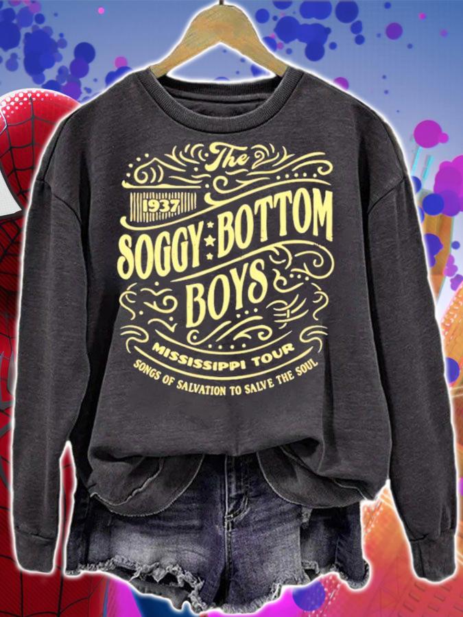 The 1973 Soggy Bottom Boys Mississippi Tour shirt sweatshirt