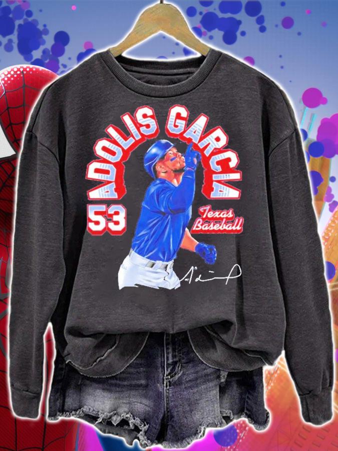 Adolis Garcia Arc Texas Baseball signature shirt sweatshirt