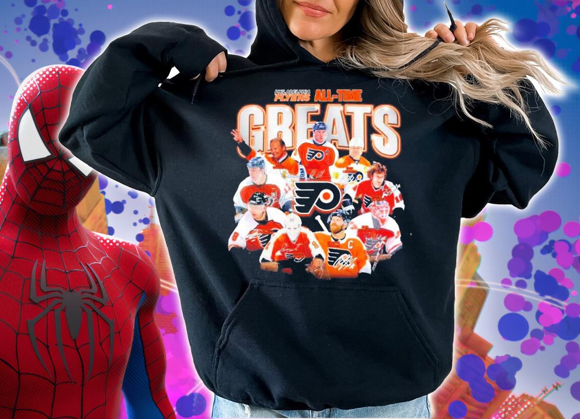 Philadelphia Flyers all time Greats signature shirt hoodie