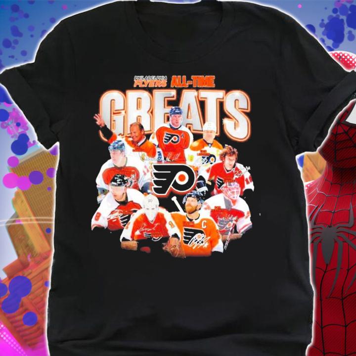 Philadelphia Flyers all time Greats signature shirt shirt