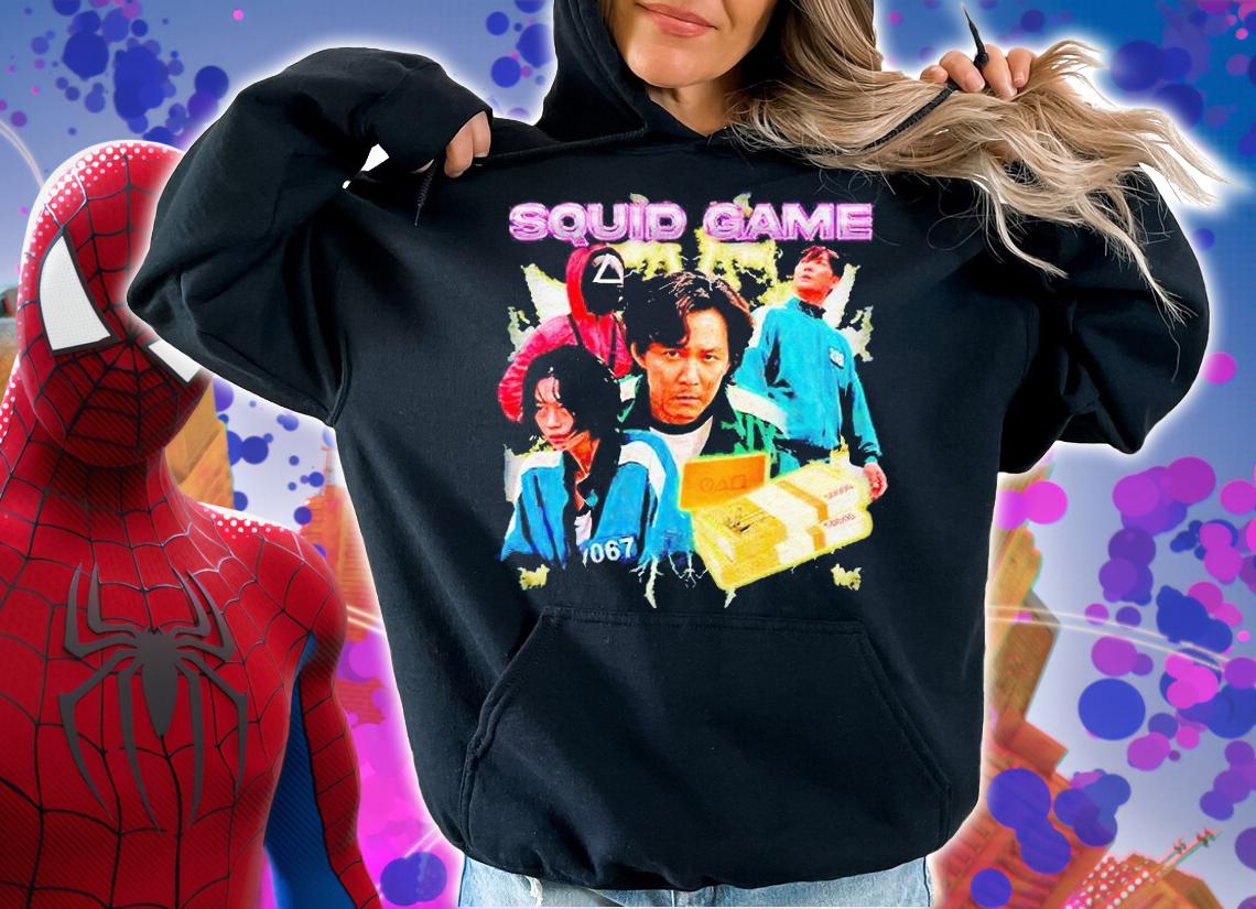 Squid Game Vintage style T-shirt hoodie