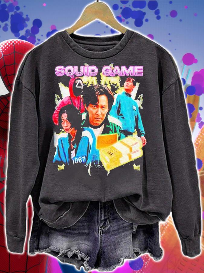 Squid Game Vintage style T-shirt sweatshirt