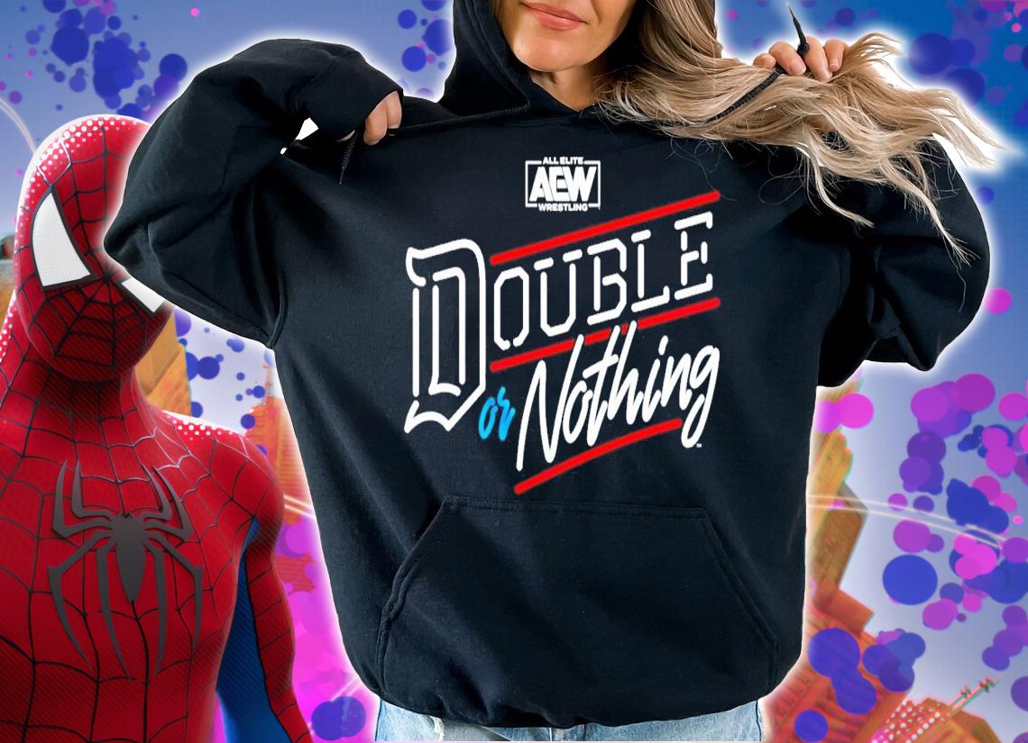 AEW Double or Nothing Logo shirt hoodie