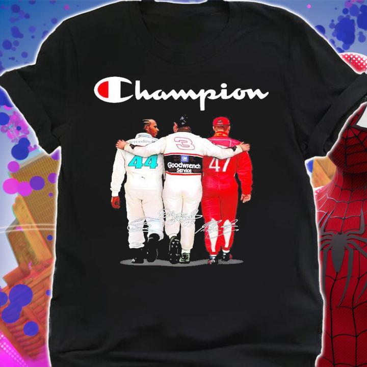 Champion Mercedes Goodwrench Service signature shirt shirt