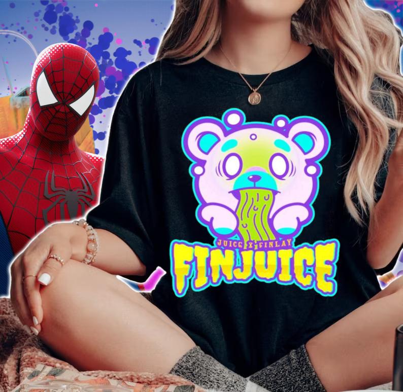 David Finlay Finjuice Bear shirt