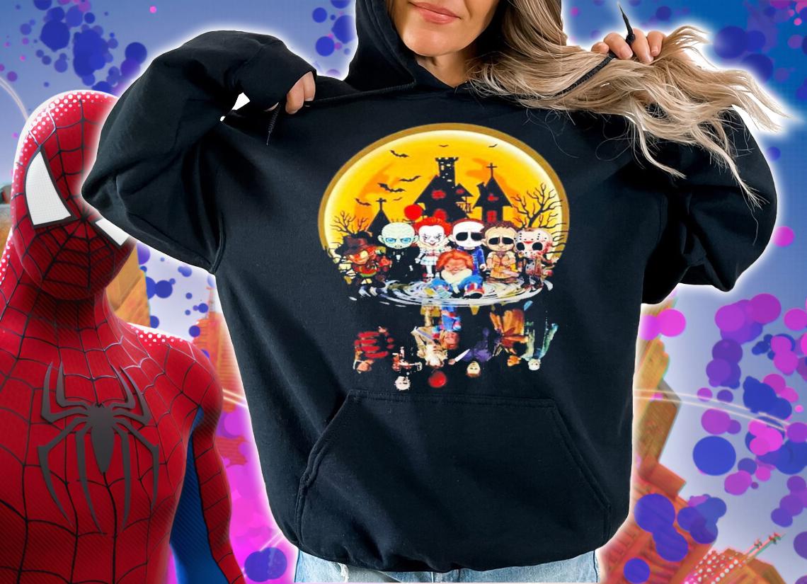 Horror Characters chibi Halloween shirt