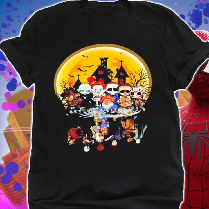 Horror Characters chibi Halloween shirt