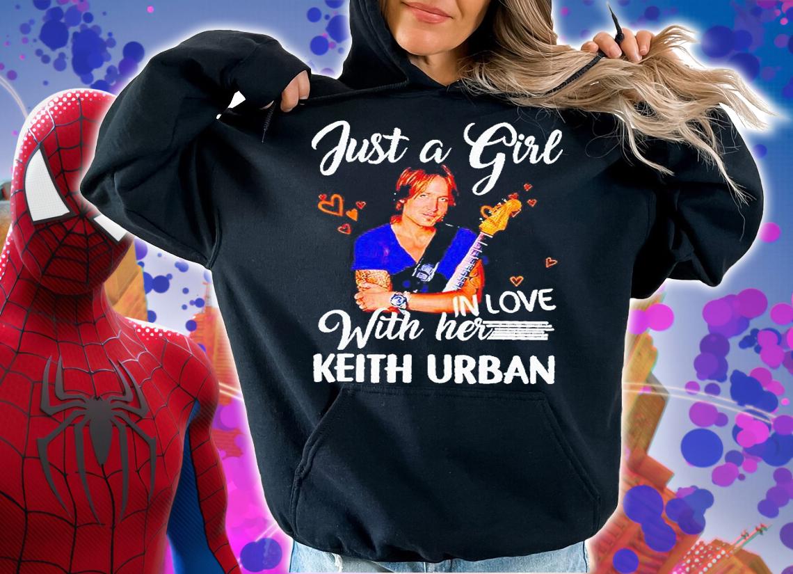 Just a girl in love with her Keith Urban T-shirt