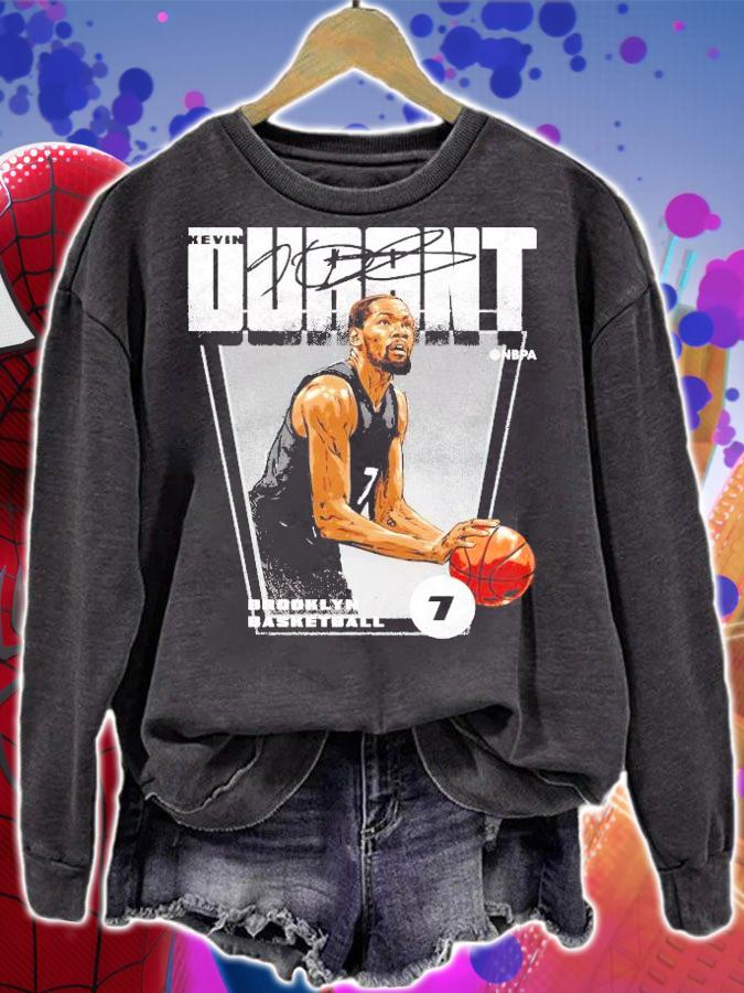 Kevin Durant Brooklyn Nets Basketball NBPA signature shirt sweatshirt
