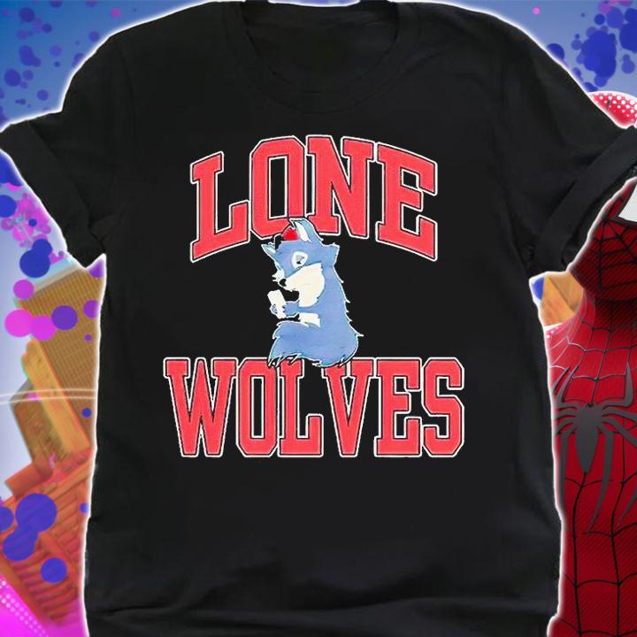 Megan Batoon lone Wolves mascot T-shirt