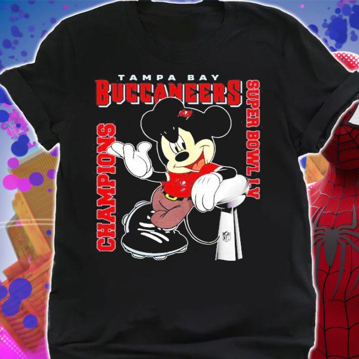 Mickey Mouse Tampa Bay Buccaneers Super Bowl LV Champions shirt shirt