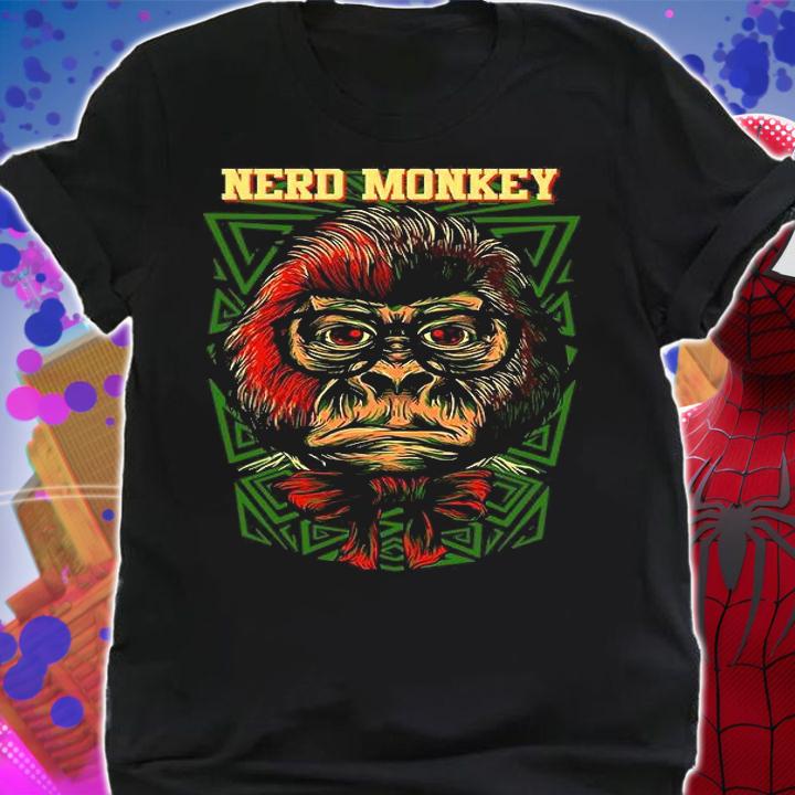 Nerd Monkey shirt, hoodie, sweater and v-neck t-shirt