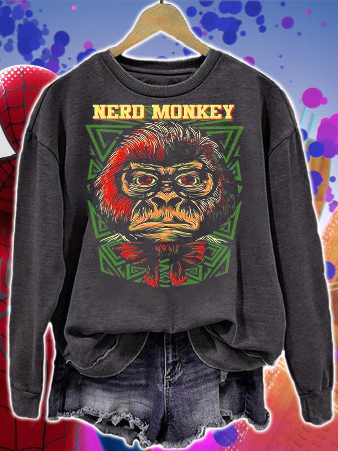 Nerd Monkey shirt, hoodie, sweater and v-neck t-shirt
