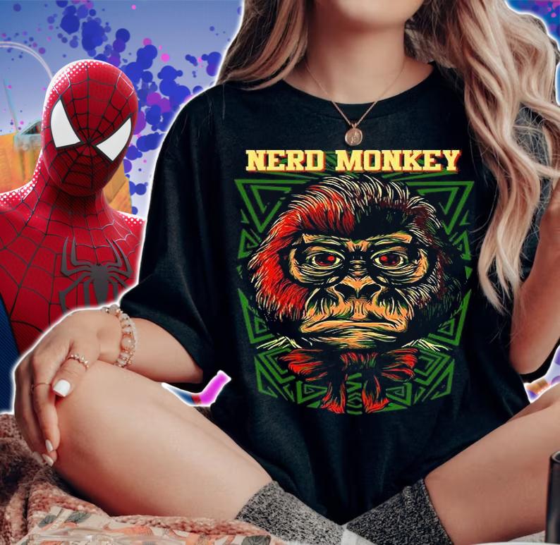 Nerd Monkey shirt, hoodie, sweater and v-neck t-shirt