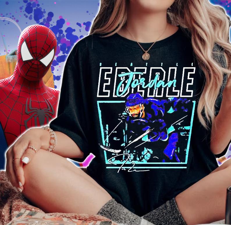 Seattle Hockey Jordan Eberle Cage signature T-shirt woman shirt