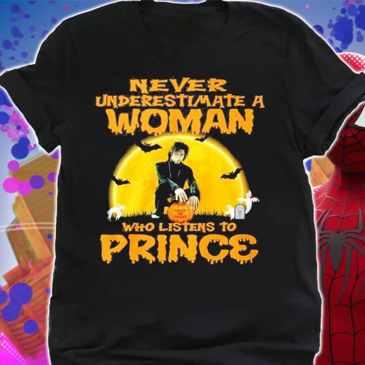 Trick Or Treat Never underestimate a woman who listens to price Halloween shirt shirt