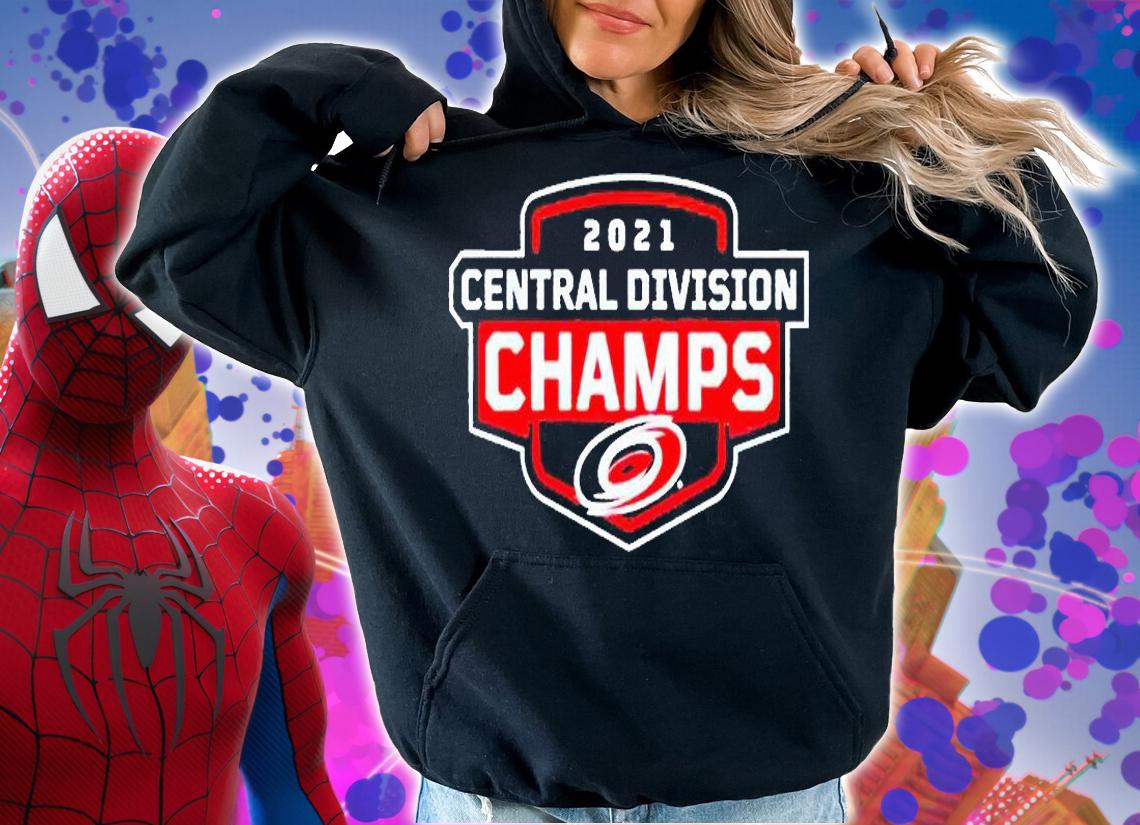 Carolina Hurricanes 2021 central division champs T-shirt